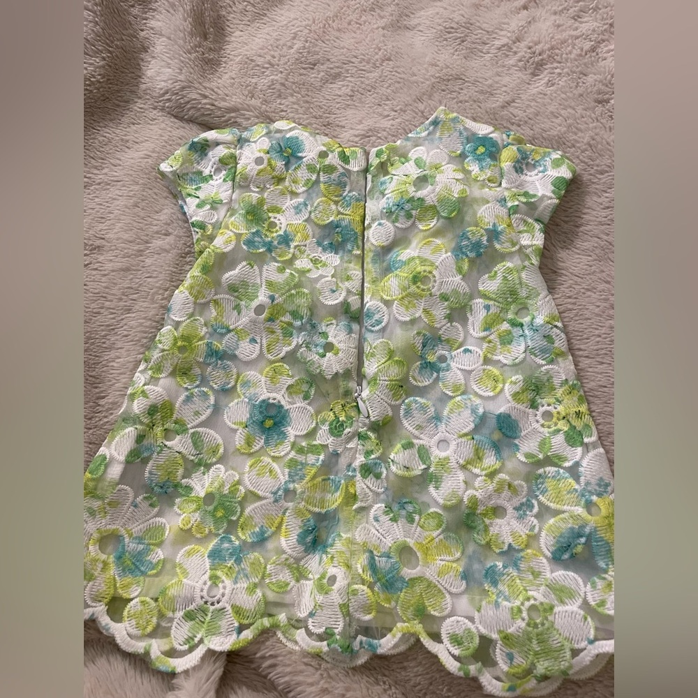 NWOT Mayoral Floral Lace Infant Dress - Picture 4 of 5